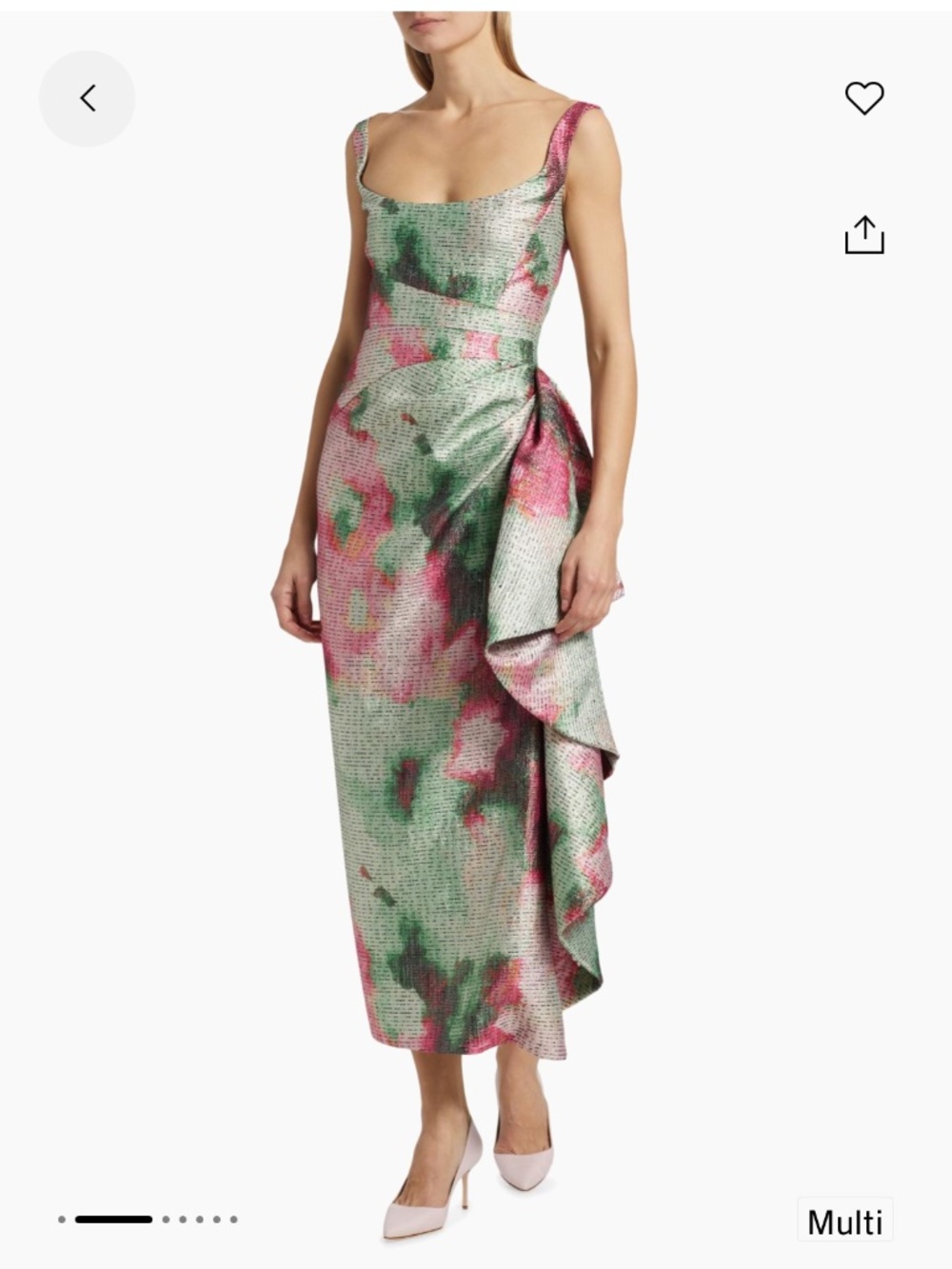 Lela Rose Florence floral jacquard dress-Sz 8/10